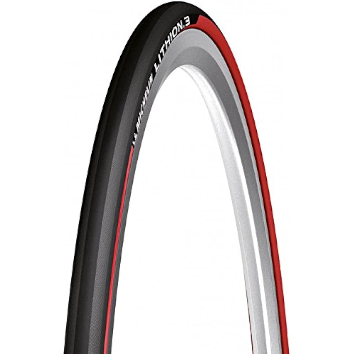 MICHELIN LITHION 3 Tire 700C (Red, 700×23c) [Parallel Import]