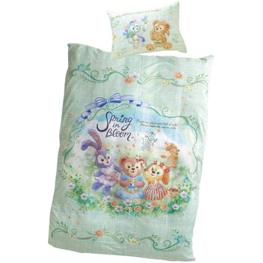 Duffy & Friends Duvet Cover & Pillow Case [Tokyo Disney Sea Exclusive] Duffy & Friends Spring in Bloom 2021 Disney Goods Souvenir