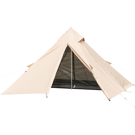 BUNDOK Solo Teepee BDK-75 [For 1 Person] One Pole Tent Compact Storage! Storage Case Included