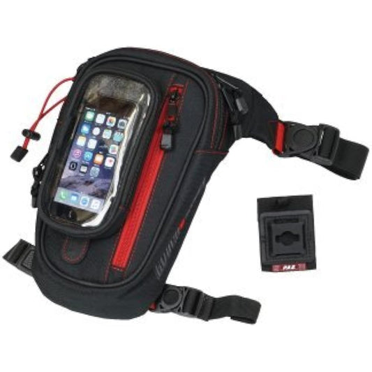ROUGH&ROAD Bag Smartphone Luster 6in Black/Red W21XD8XH30cm (Maximum) RR9613