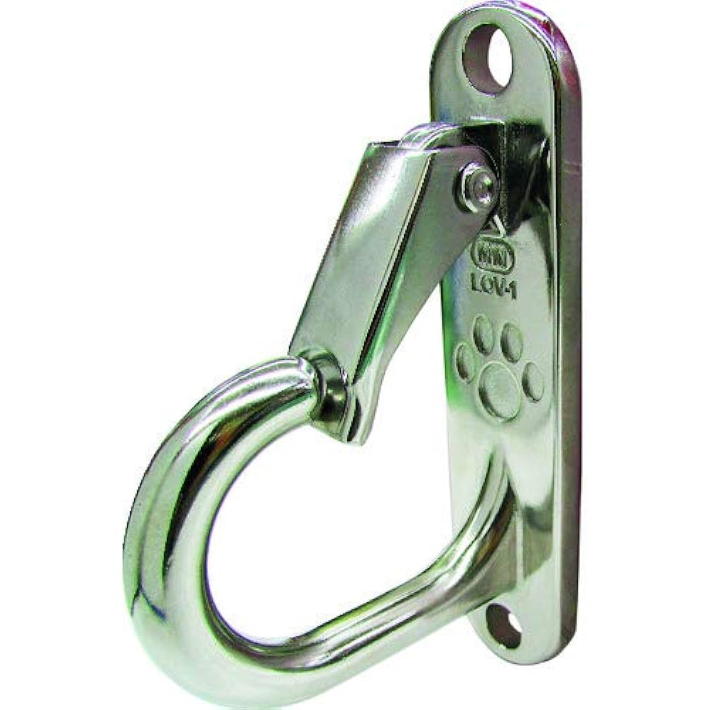 Mizumoto Stainless Steel Love Hook for Flat Surfaces Total Length 135mm B-2673