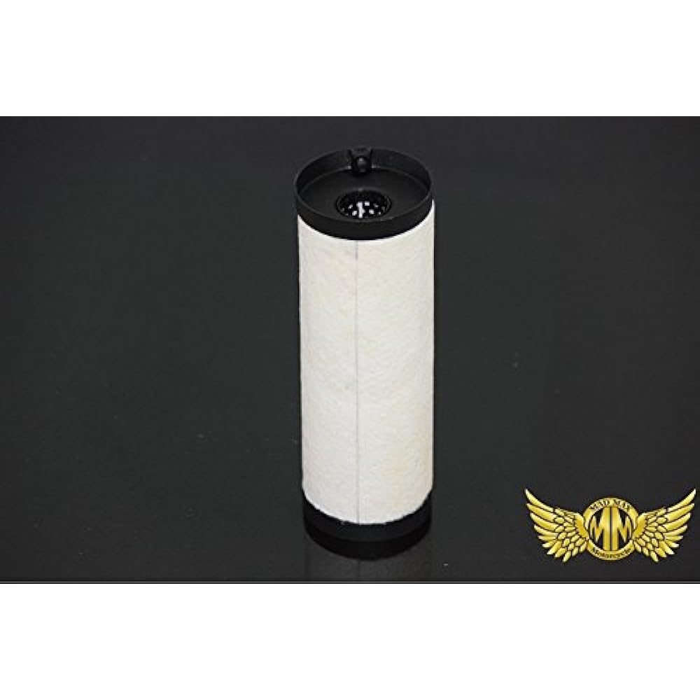 Inner silencer for short pipe muffler 70Φ black compressed glass wool