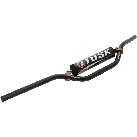 TUSK T-10 Aluminum 7/8 inch handlebar KX High bend Black Honda CRF250F 2019-2022