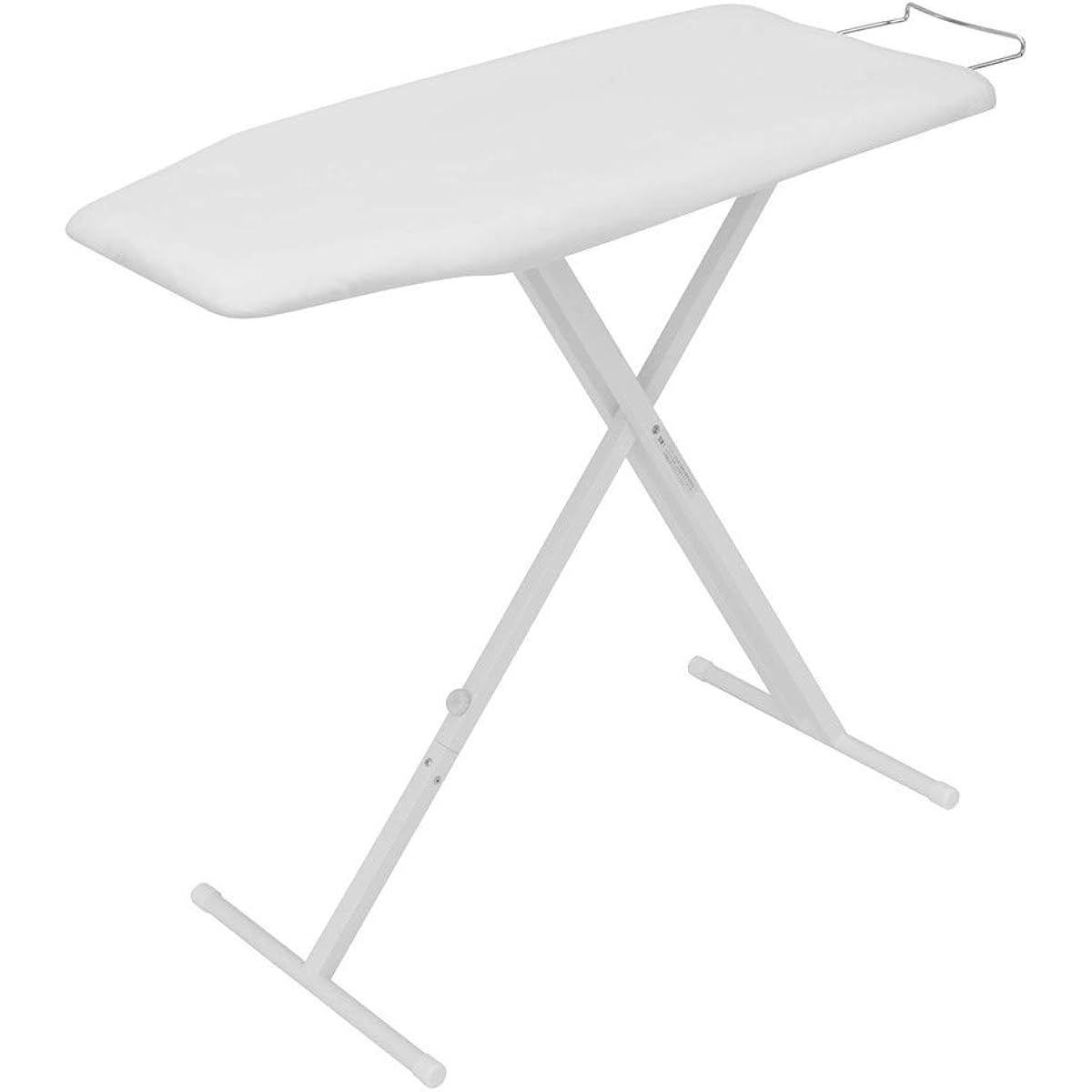 Yamazaki Jitsugyo Lightweight Stand Type Ironing Board White Approx. W83XD37XH25~78cm Tower Height Adjustment Button Press Zone Steel Mesh Structure 4027