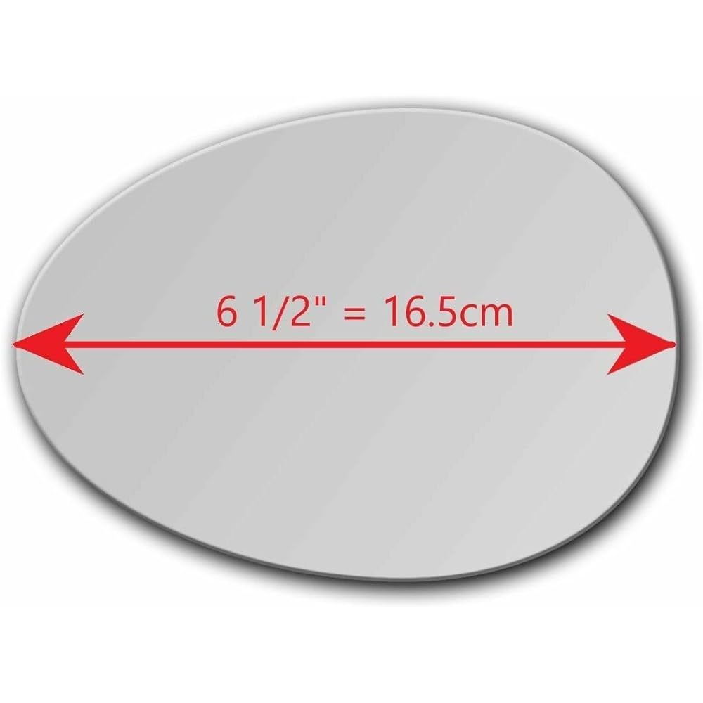 Replaced mirror glass full size with adhesive 2007-2013 mini cooper Ride seat side left left left left one option or more memo