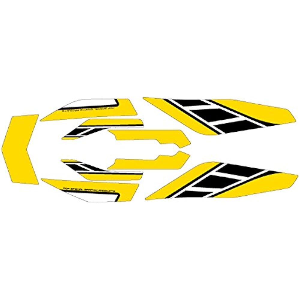 MDF Graphic Kit Rear Fender Set Strobe Model Pumpkin Yellow MT-09(14-16) MMT09-D-PY-RF