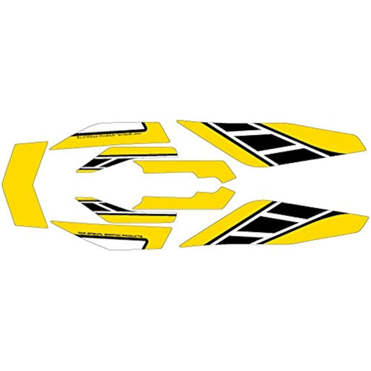 MDF Graphic Kit Rear Fender Set Strobe Model Pumpkin Yellow MT-09(14-16) MMT09-D-PY-RF