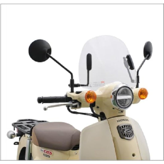 Asahi Windshield (AF ASAHI) Short Visor Super Cub 50 (2BH-AA09)/Super Cub 110 (2BJ-JA44) (8BJ-JA59) CUB-F8