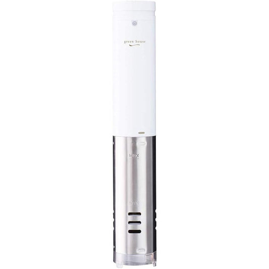 (Low temperature cooker) Green House GH-SVMA-WH White/White (Mail delivery not available)