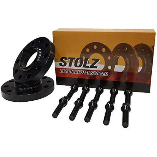 STOLZ Forged Wheel Spacer 12mm x 2 [For Audi/Volkswagen] With hub and 10 dedicated bolts [Type-AV]