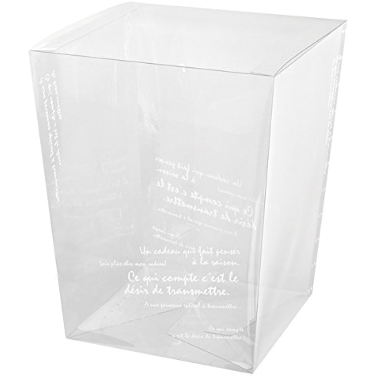 Flower clear box BKF main unit-L (10 pieces) B-BKF-FBL