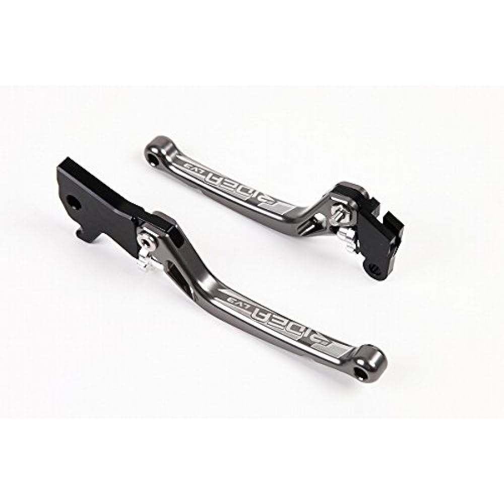 RIDEA Knob Adjust Brake Lever Left and Right Set Titanium [LV3-A03-TM] [PCX125 (JF28/JF56)] [PCX150 (KF12/KF18)] LV3-A03-TM