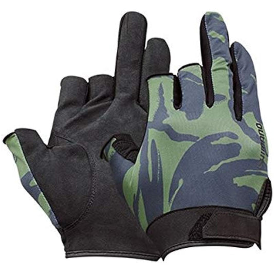 SHIMANO Fishing Gloves 3-Cut GL-011T S~XL Size