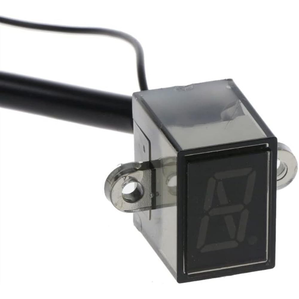 Speed Display Meter Universal 6 Speed Display Motor Gear Indicator Digital Waterproof Display Offroad Motocross Light Neutral Spare Parts