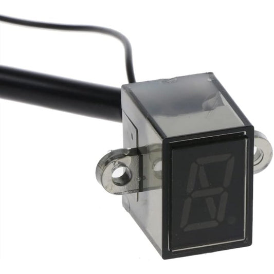 Speed Display Meter Universal 6 Speed Display Motor Gear Indicator Digital Waterproof Display Offroad Motocross Light Neutral Spare Parts