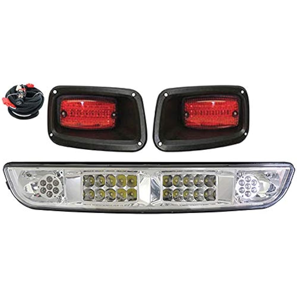 RHOX Golf Cart EZGO TXT SS LED Light Bar Kit (Compatible: 94-13)