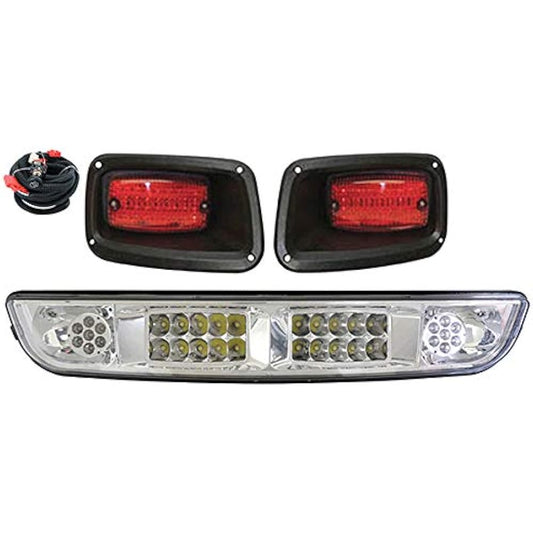 RHOX Golf Cart EZGO TXT SS LED Light Bar Kit (Compatible: 94-13)