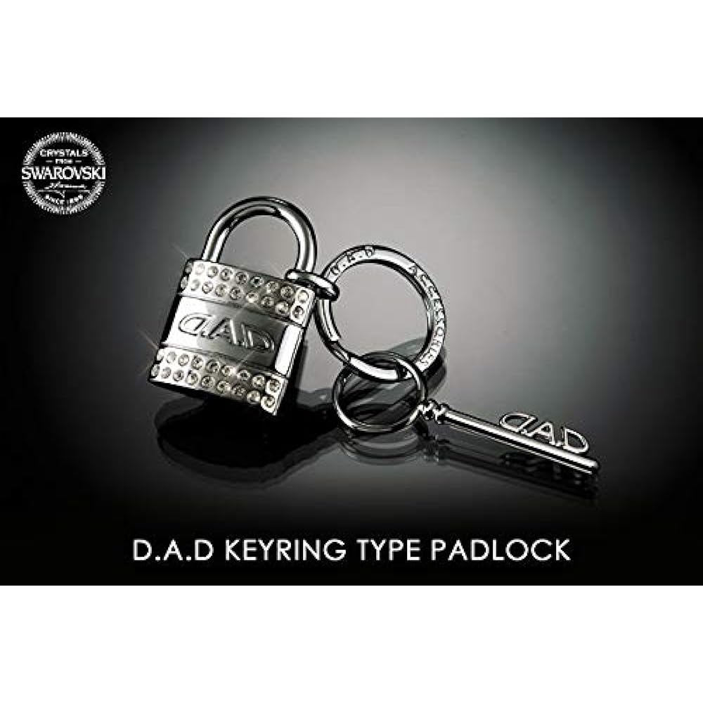 Garcon DAD Key Ring Type Padlock Light Rose SA824-11 SA824-11 D.A.D