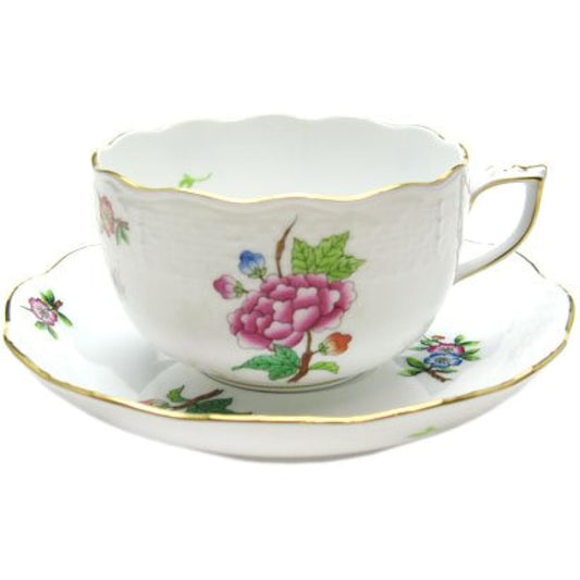 HEREND ETON Tea Cup & Saucer [Parallel Import] 724