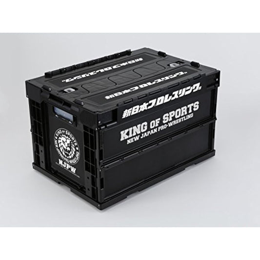 New Japan Pro Wrestling Folding Container Black