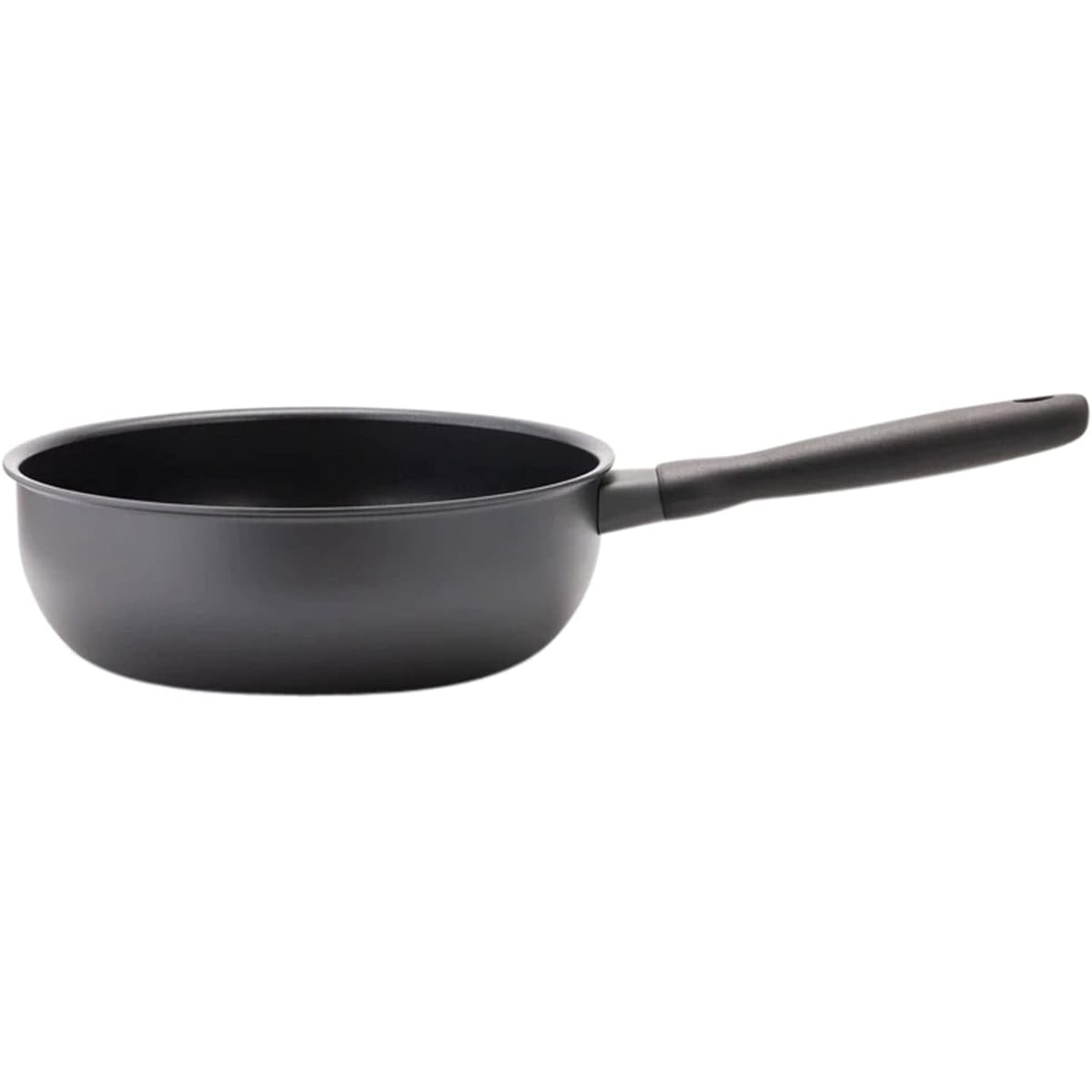 Meyer Frying Pan "Midnight Chef's Pan 24cm" Aluminum IH Compatible Fluorine Resin Processed [Domestic Genuine Product] MNH-CP24