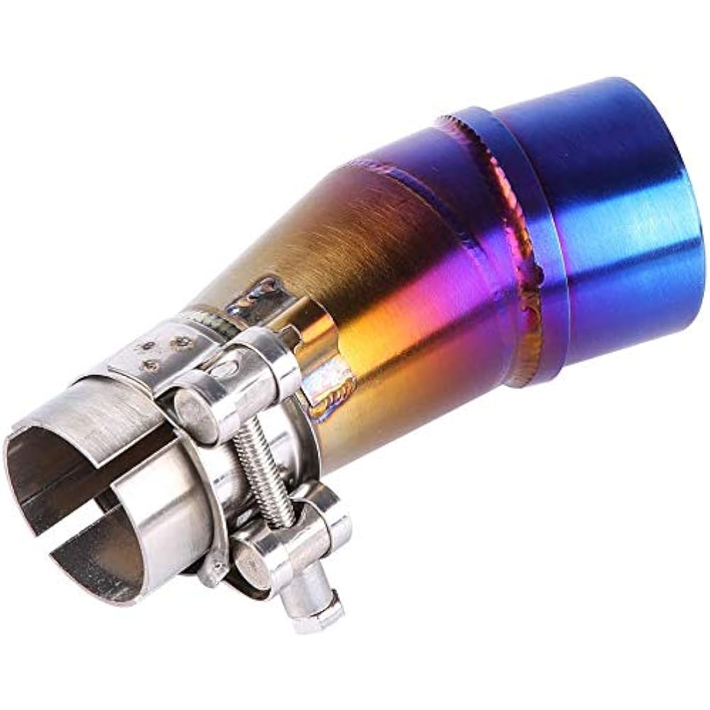 Slip-on Muffler Motorcycle Silencer, 1.5, 2.0 inches (38, 50.8 mm)