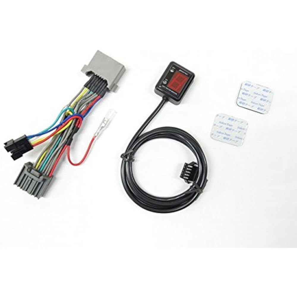 PROTEC Shift Position Indicator Vehicle Specific Kit SPI-K45 Body: W25.5mm x H30.5mm x D14mm (excluding protrusions) ZX-10R (ZXT00D 06-07) 11355