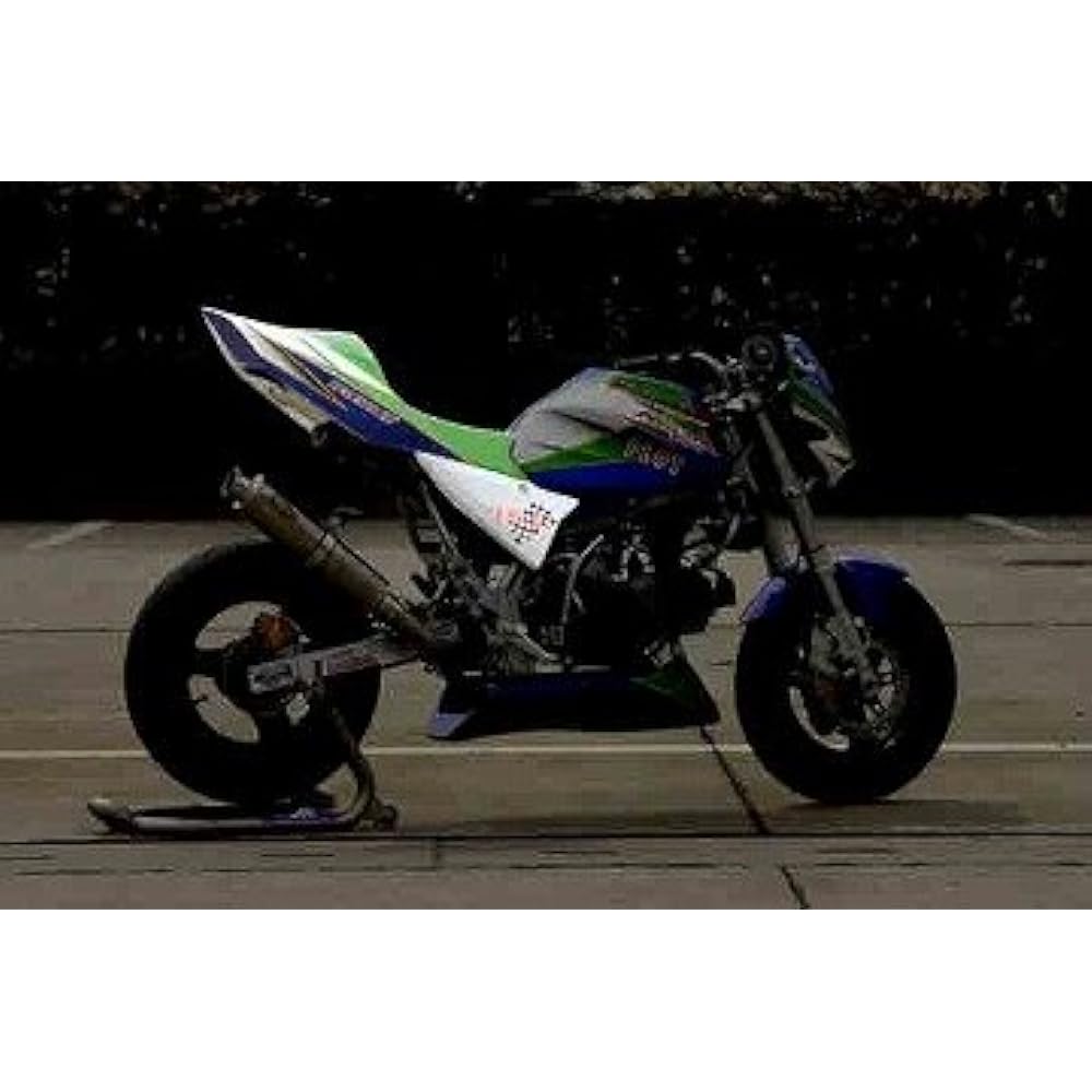 NOJIMA ENGINEERING Z1000 Replica Seat Cowl Lace FRP Black Gel KSR110(03-08) NCW621SC-BK-RC