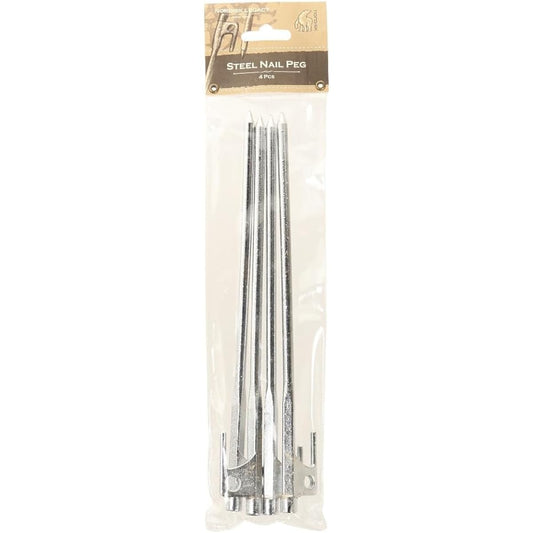 NORDISK Outdoor Camping Peg Steel Set of 4 (Steel Nail) 30cm [Genuine Japanese Product] 119040