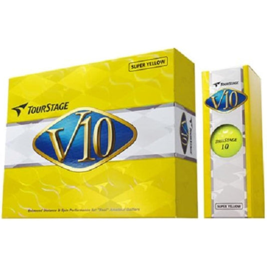 BRIDGESTONE Golf Ball TOUR STAGE V10 12 pieces VXYX
