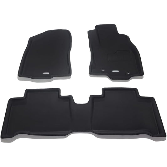 Clazzio Floor Mat 3D Type Set for 1 Harrier/Harrier Hybrid 60 Series After MC H29(2017)/6~R2(2020)/6 NEW Rubber Type Black ET-1151 [5EETB1151K]