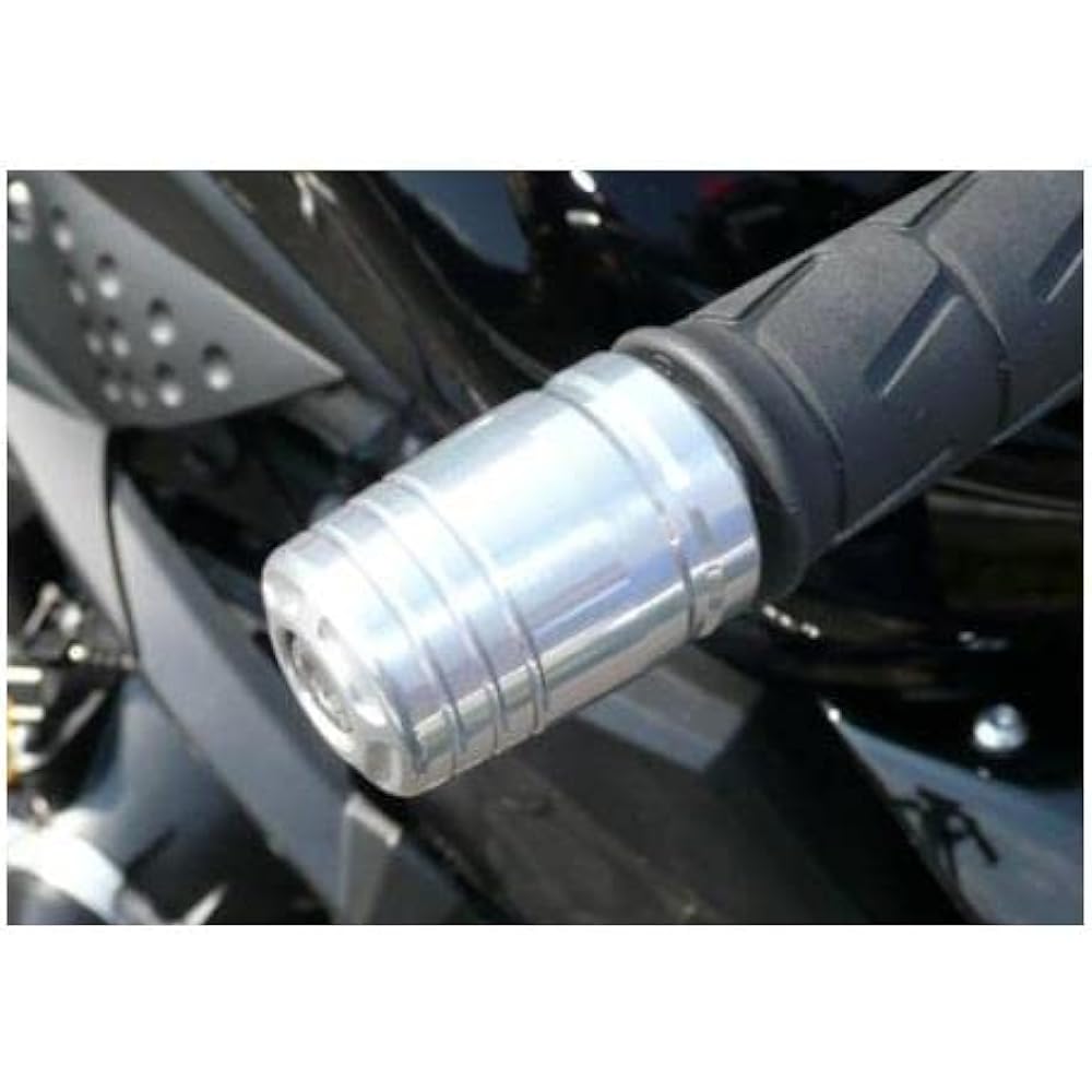 AGRAS Bar End Outer Diameter φ35 One Piece Type Silver ZRX1200 DAEG Z1000[ZRT00B](07-09) Z1000[ZRT00D](10) 300-479-000S