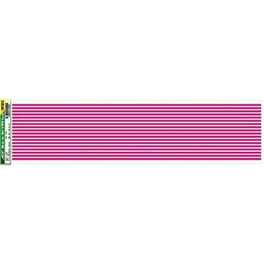 MDF (MDF) Straight Line Graphic Pink 4mm width Quantity 18 pieces GKT-4M-PK-ST