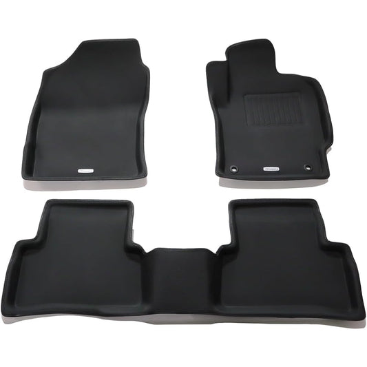 Clazzio Floor Mat 3D Type Set for 1 Corolla Touring Hybrid R1(2019)/9~ NEW Rubber Type Black ET-1212 [5EETB1212K]