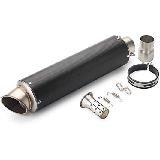 Slip-on muffler bike silencer 60.5mm general purpose motorcycle total length 47CM