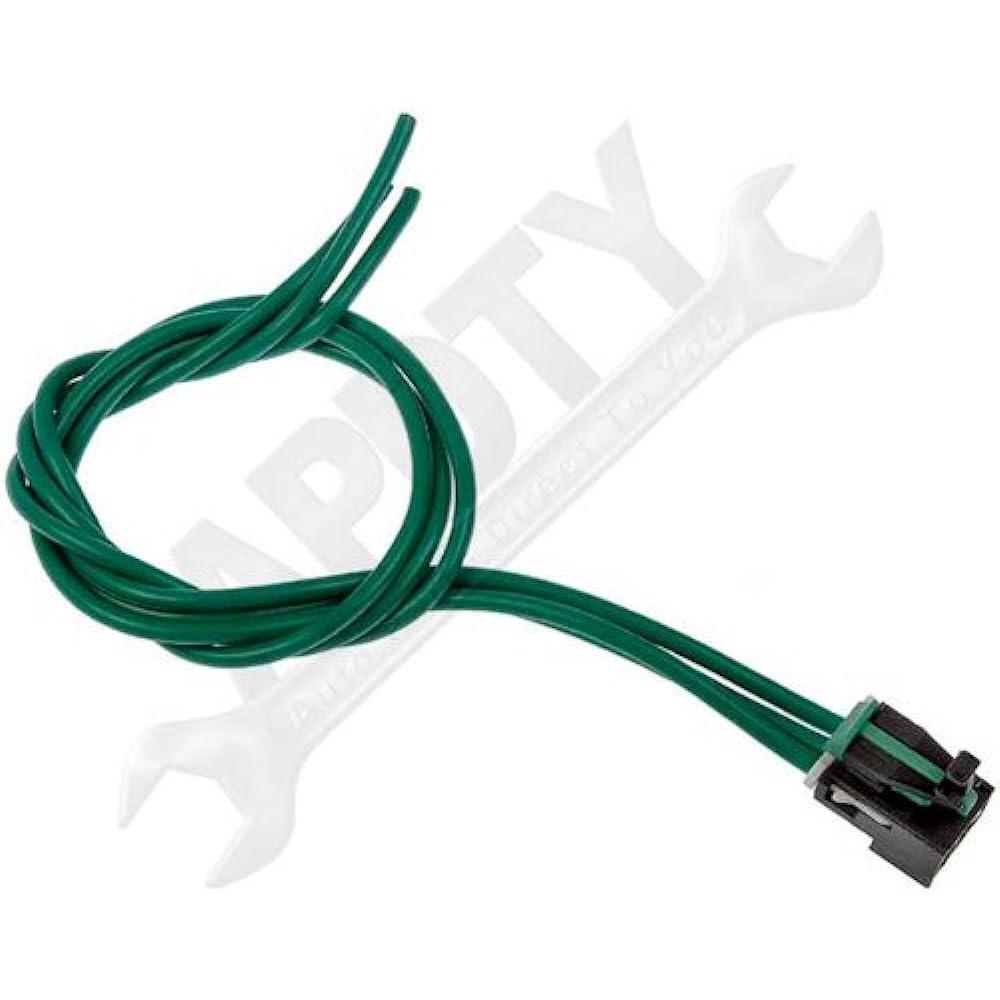 APDTY 084415 Blower Motor Speed Register Wireless Wiring Harness Pigtail Repair Kit ATC (Automatic temperature control; 5102406AA, 05102406AA alternative to 05102406AA)