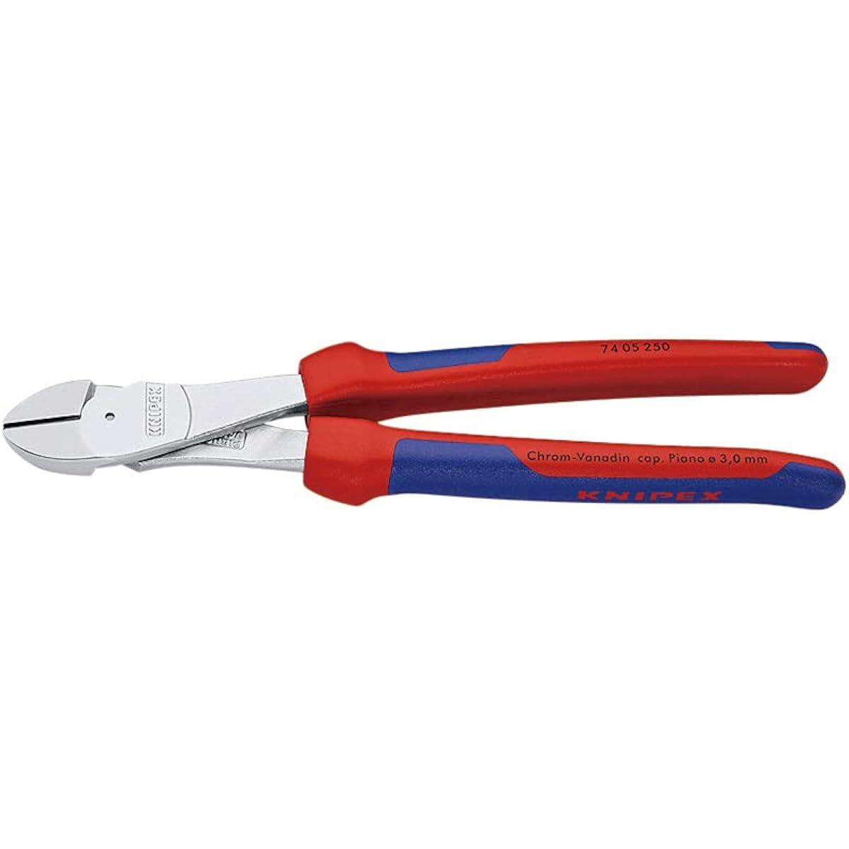 KNIPEX 7405-250 Strong diagonal nipper (for hard wire) 250mm