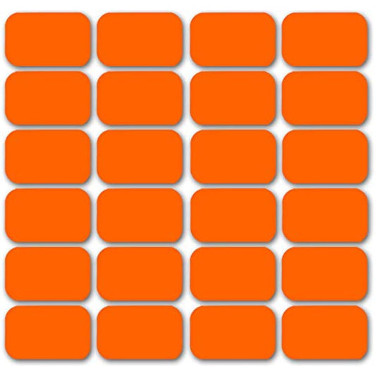 [Set of 24 Compatible with Six Pads, Abs Fit, Chest Fit, Compatible Gel Sheet, Gel Pad, Gel, Made in Japan] Compatible with EMS Six Pads, Abs Belt, Compatible High Conductive Gel Sheet, Gel Pad, Non-Genuine Product