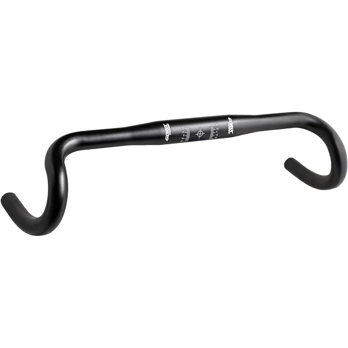 GORIX Drop Handle Flare Handle (GX-CMM50) Flare Bar Road Bike 31.8mm Short Reach Spread End Easy to Grip Bicycle Handlebar Gravel