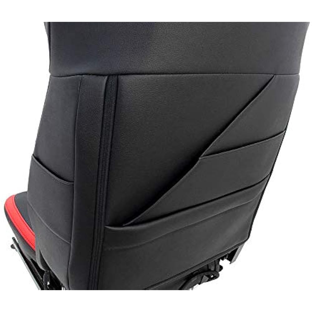 G'BASE Design Seat Cover Black x Red Daihatsu Copen LA400K Product Number: GSC-008
