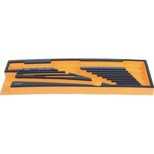 TRUSCO EVA foam black x orange for 3-tier cabinet TIT62SBKF3