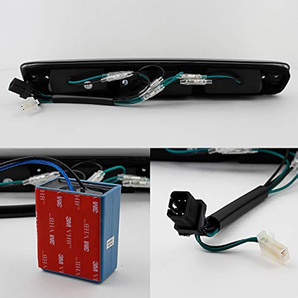 Chevrolet Sylvarad GMC Sierra replacement LED Third Brake Light Signal Third Cargo Stop Lamp Smoke
