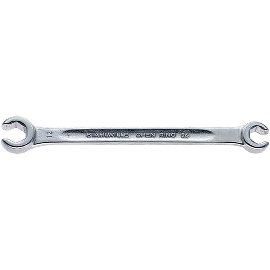 STAHLWILLE open ring spanner hexagonal type size 10X12 total length 160mm 24-10X12