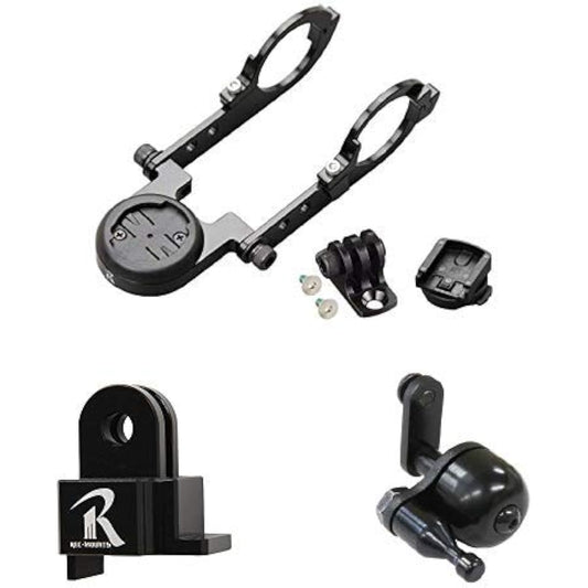 Garmin Cateye Mount 190-GM+GP (for 25.4mm) + Light Adapter GP-CATHL2 + Junction Adapter Di2-EW90-400Specer