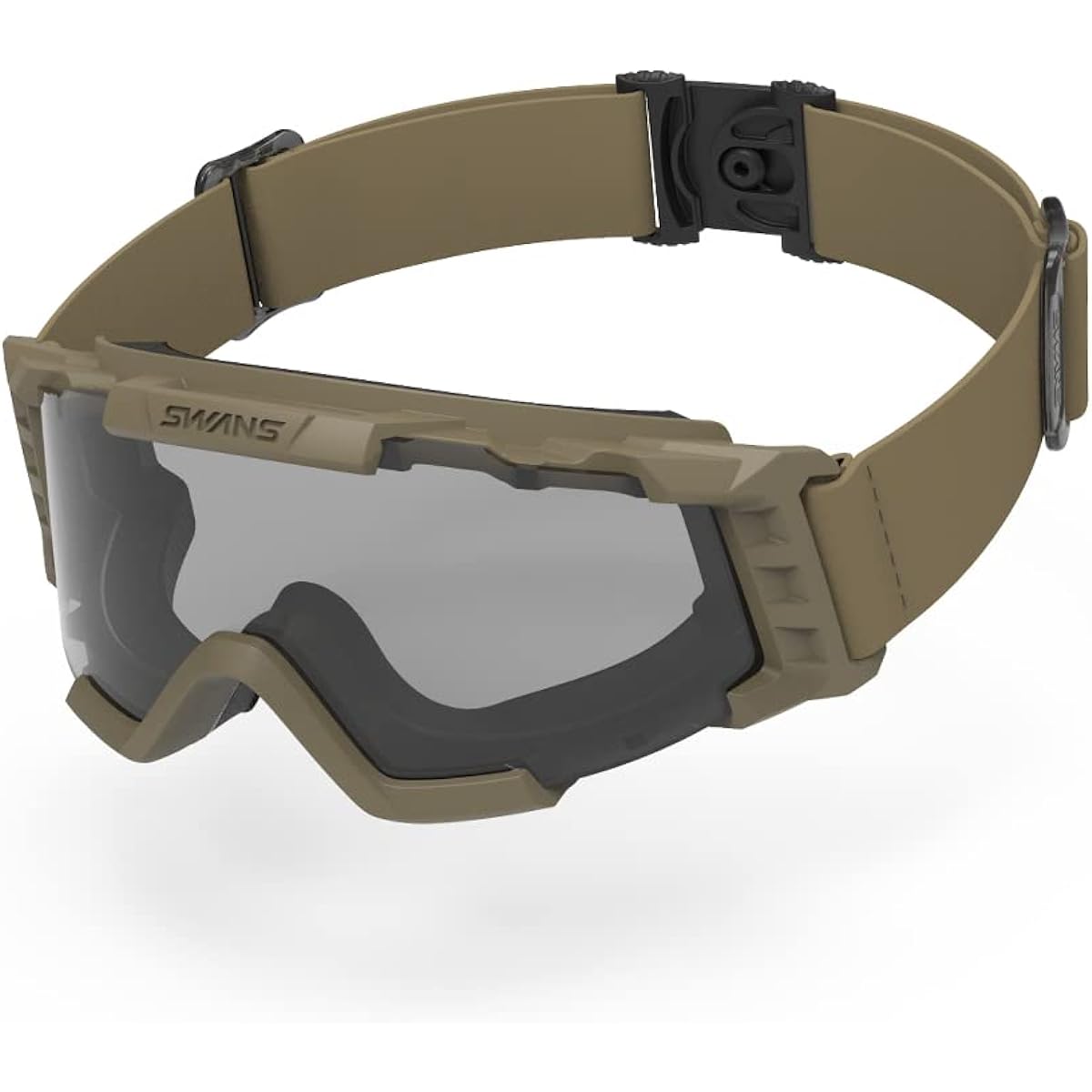 [SWANS] [Tactical goggles] [TAN] [SG-2280] Made in Japan Bulletproof Anti-fog