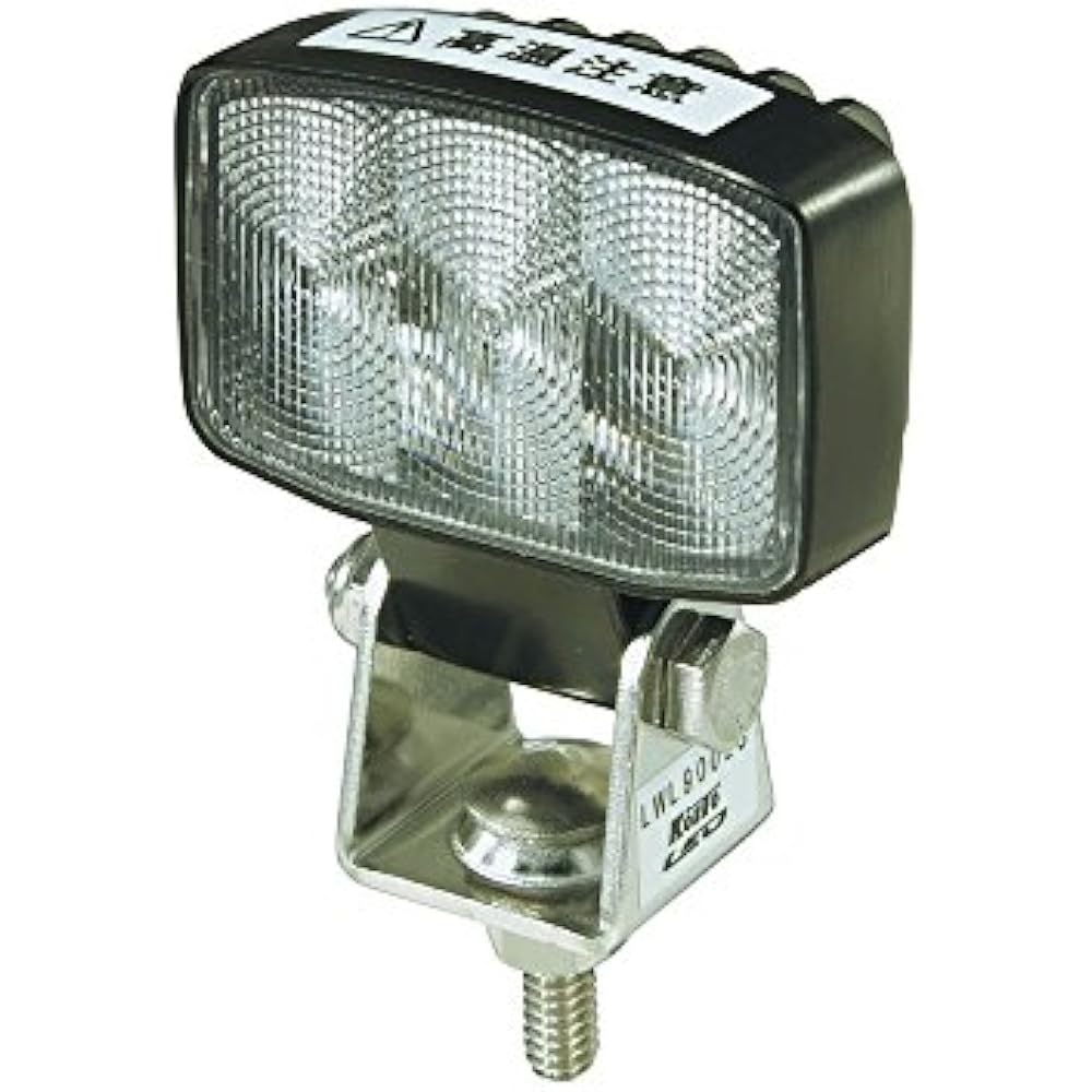 KOITO LED Working Lamp 12/24V 9W Square Mini Type LWL-9002S