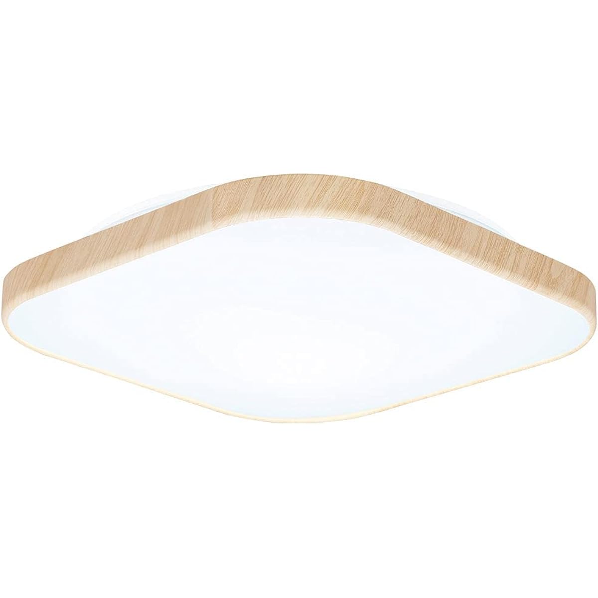 IRIS OHYAMA [Power Saving Measures] IRIS OHYAMA LED Ceiling Light Square 8 Tatami Dimming/Toning Wood Frame ACL-8DLUS Natural Wood