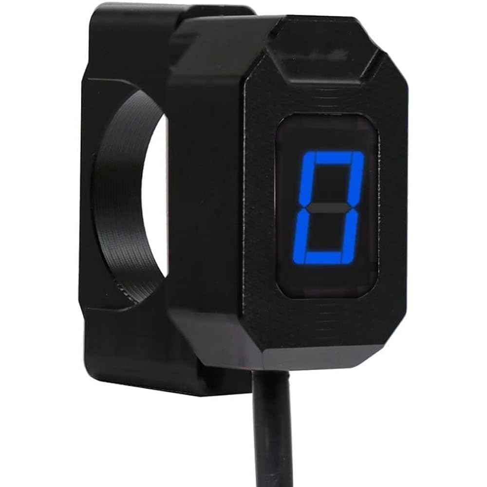 Speed Display Meter 6 Speed Universal Motorcycle Digital Gear Indicator Display Shift Lever Magnetic Gear Indicator Holder For Honda