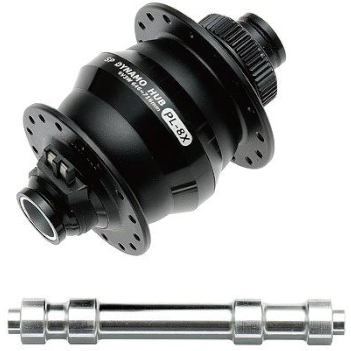 Shutter Precision (SP) Ultra Small Dynamo Hub PL-8X 32H S43HUB00201 32H