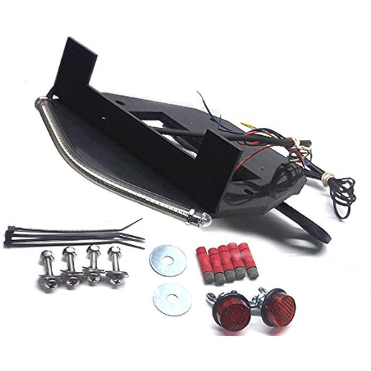 Honda Grom MSX125 (2017+) SS LED Light Bar Fender Eliminator Kit No Flasher Relay FENDERKIT211-AS-SS